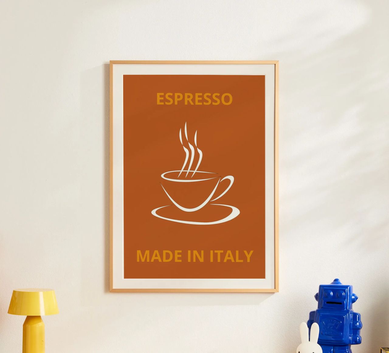 ESPRESSO MADE IN ITALY Poster von LisaArtes