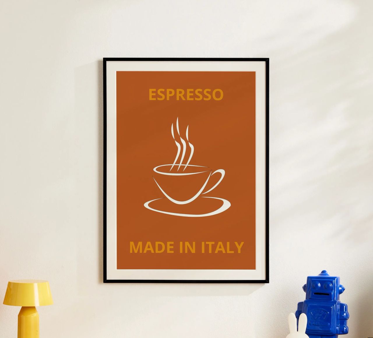 ESPRESSO MADE IN ITALY Poster von LisaArtes