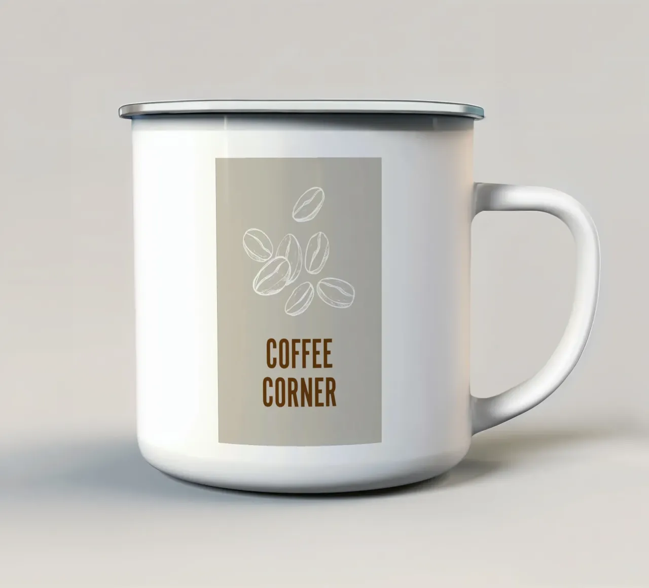 COFFEE CORNER tazza in smalto da LisaArtes