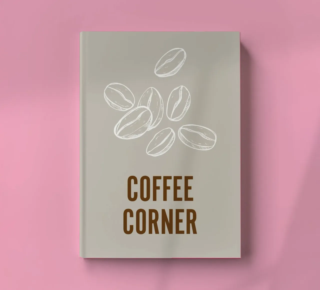 COFFEE CORNER notebook by LisaArtes