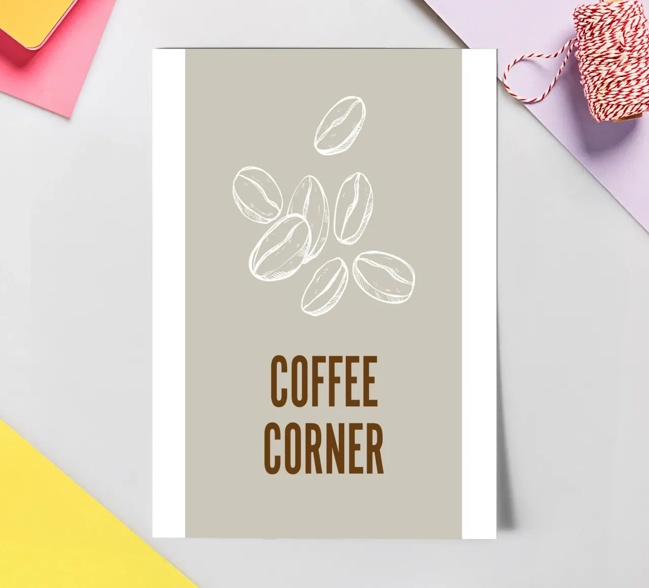 COFFEE CORNER sticker sheet by LisaArtes