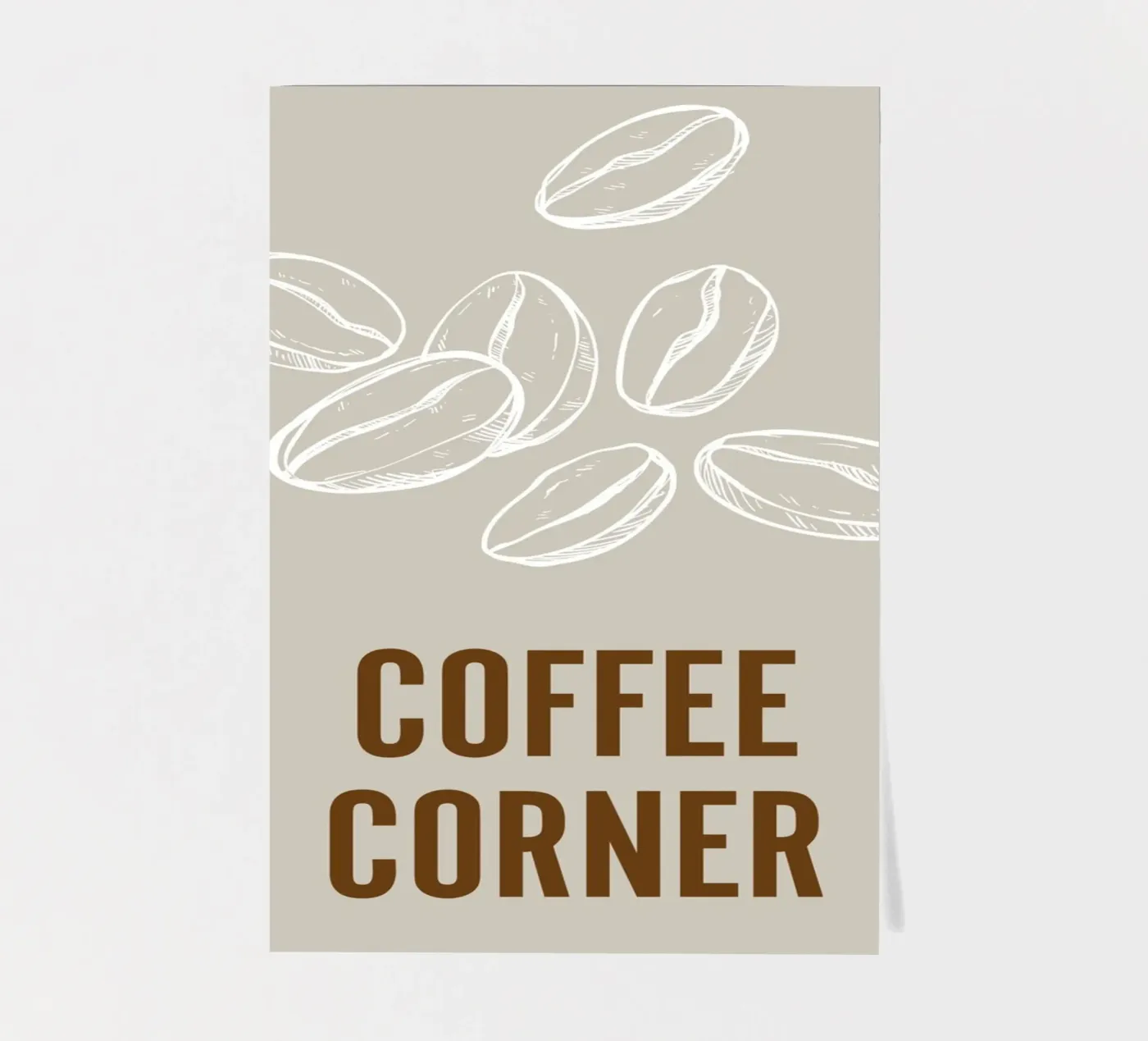 COFFEE CORNER sticker sheet by LisaArtes