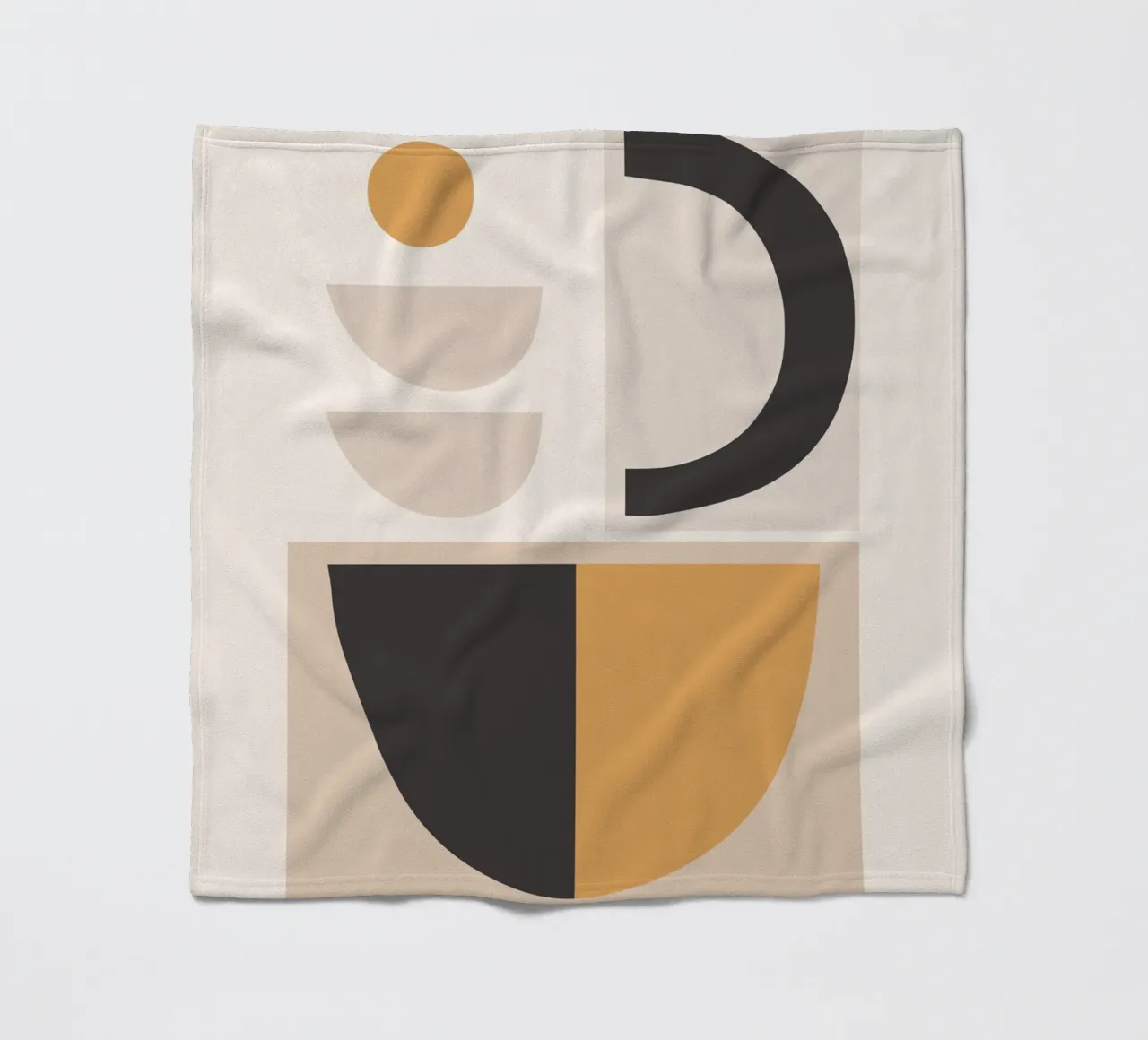 Forme astratte minimali 78 coperta in pile da ThingDesign