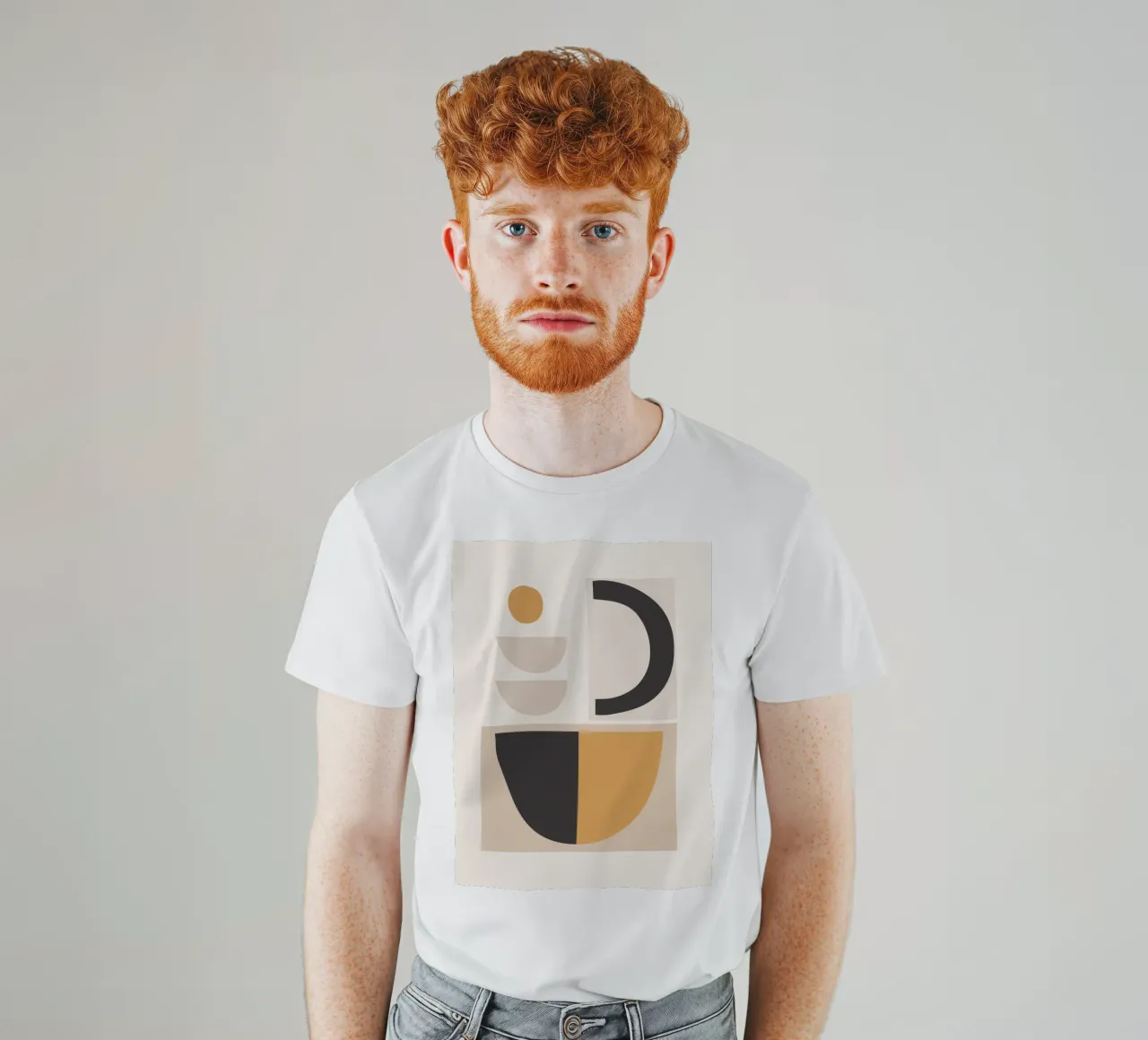 Forme astratte minimali 78 t-shirt da ThingDesign