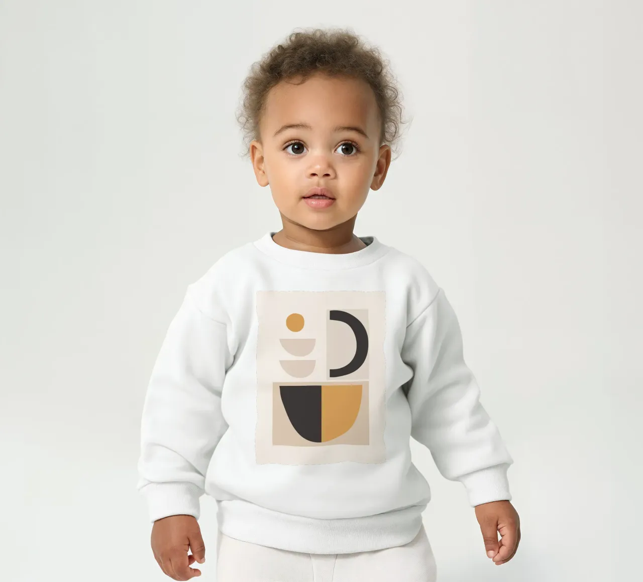 Forme astratte minimali 78 felpa neonato da ThingDesign