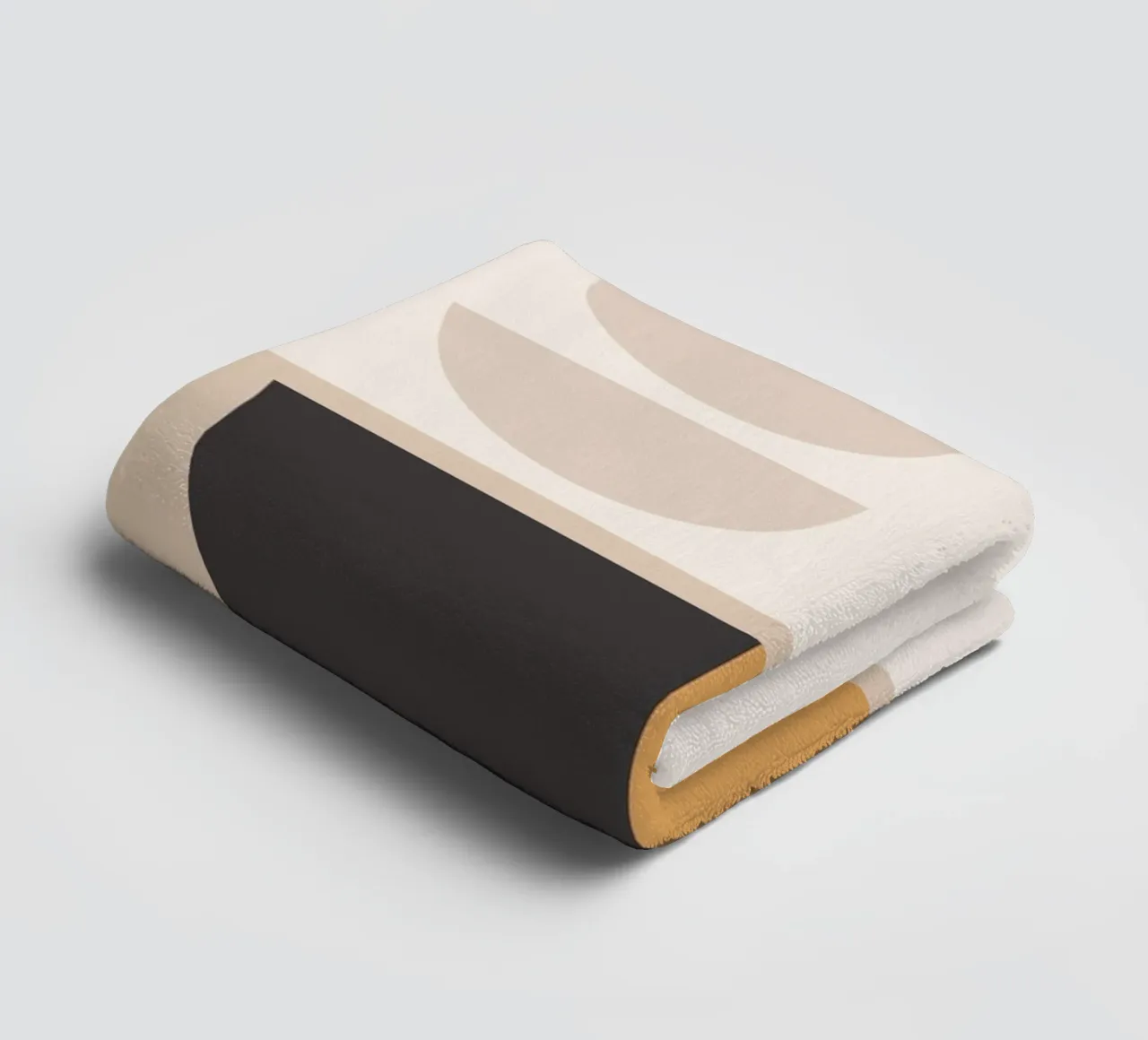 Minimal Abstract Shapes 78 towel by ThingDesign