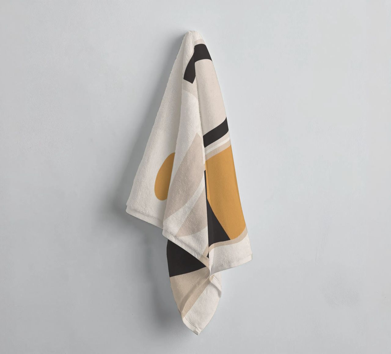 Minimal Abstract Shapes 78 towel by ThingDesign