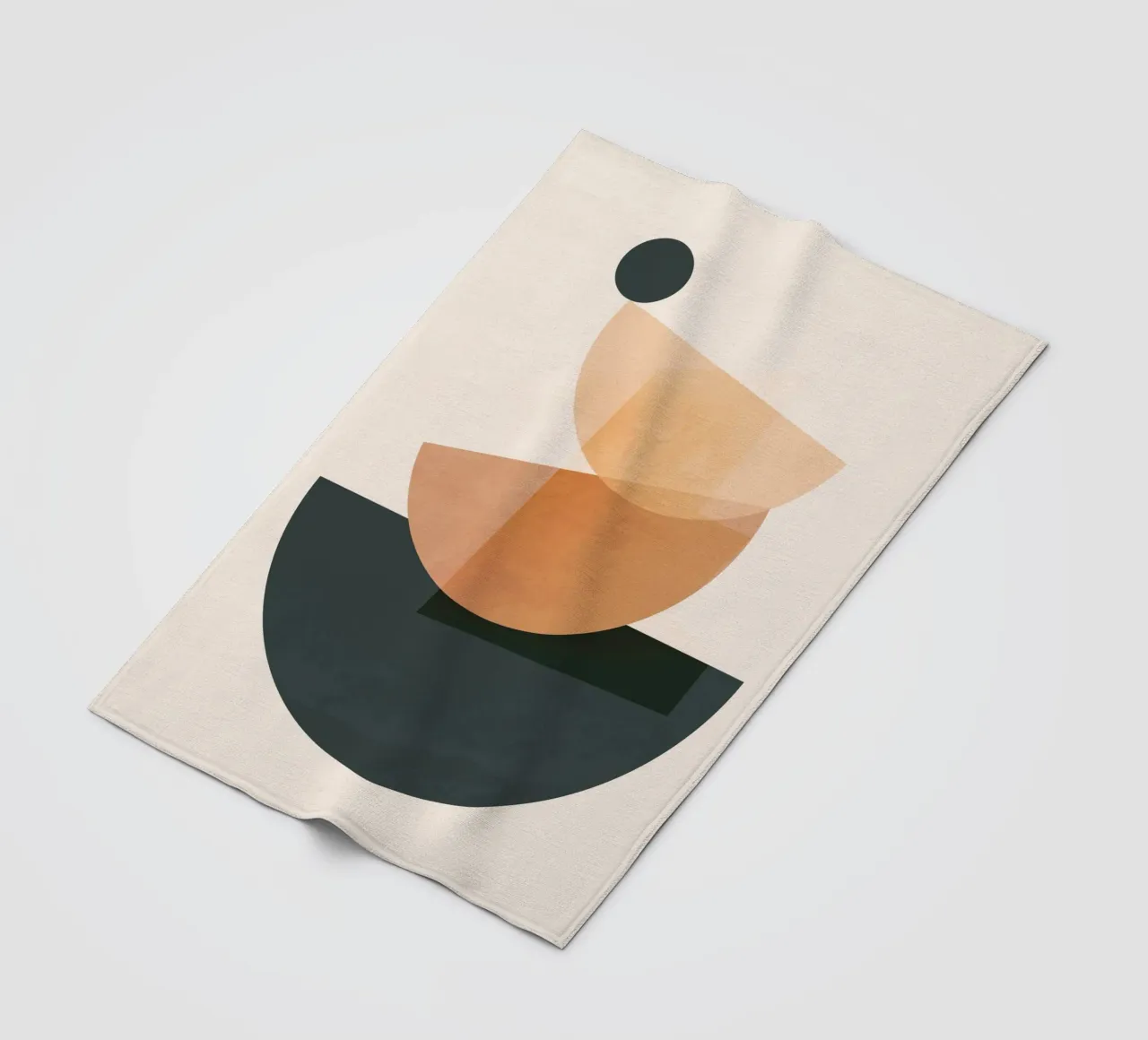 Forme astratte minimali 18 coperta in pile da ThingDesign