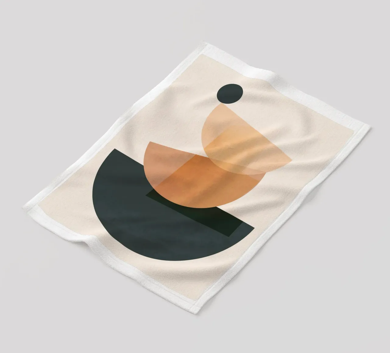 Forme astratte minimali 18 coperta in pile da ThingDesign