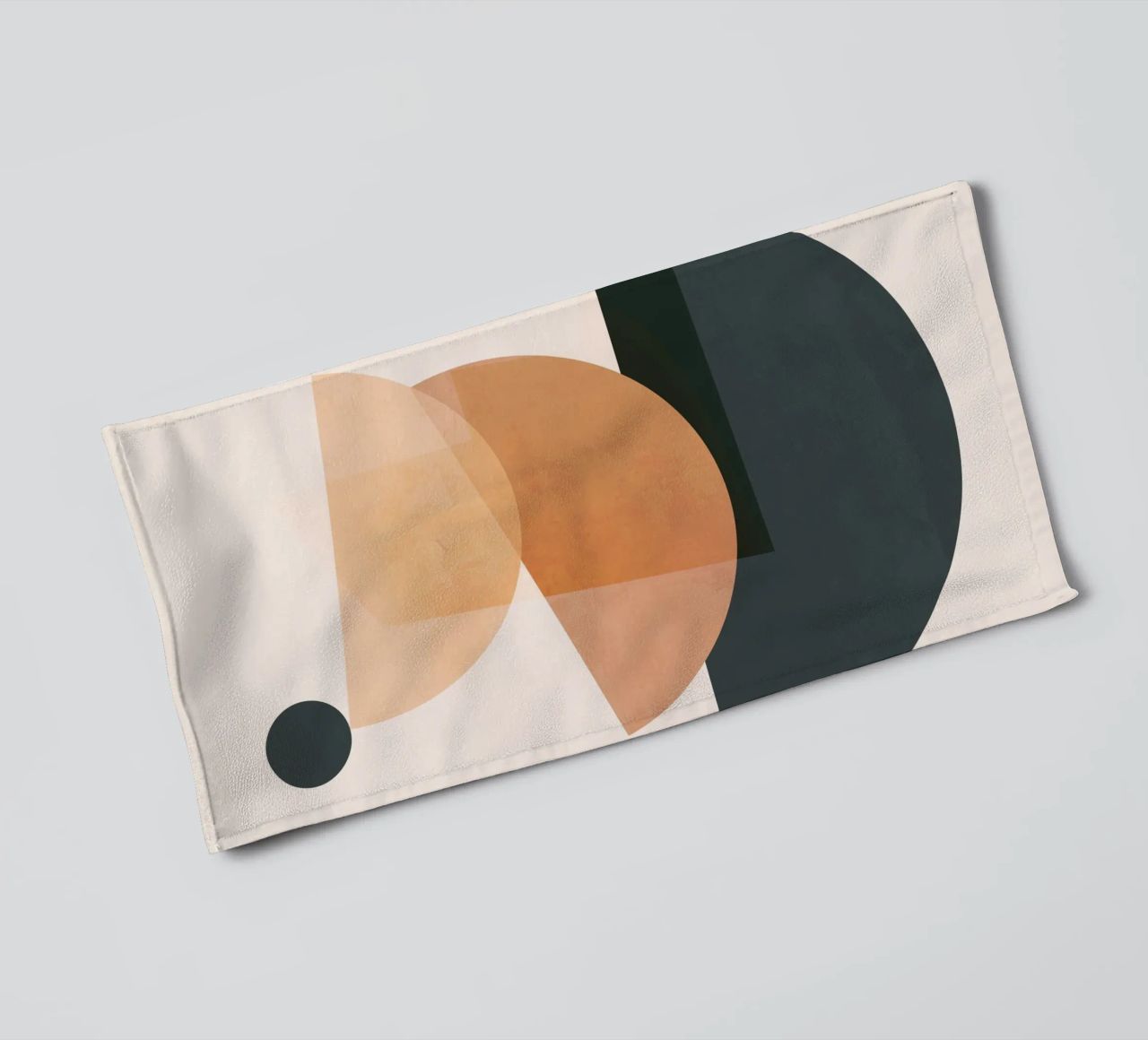 Minimal Abstract Shapes 18 towel by ThingDesign