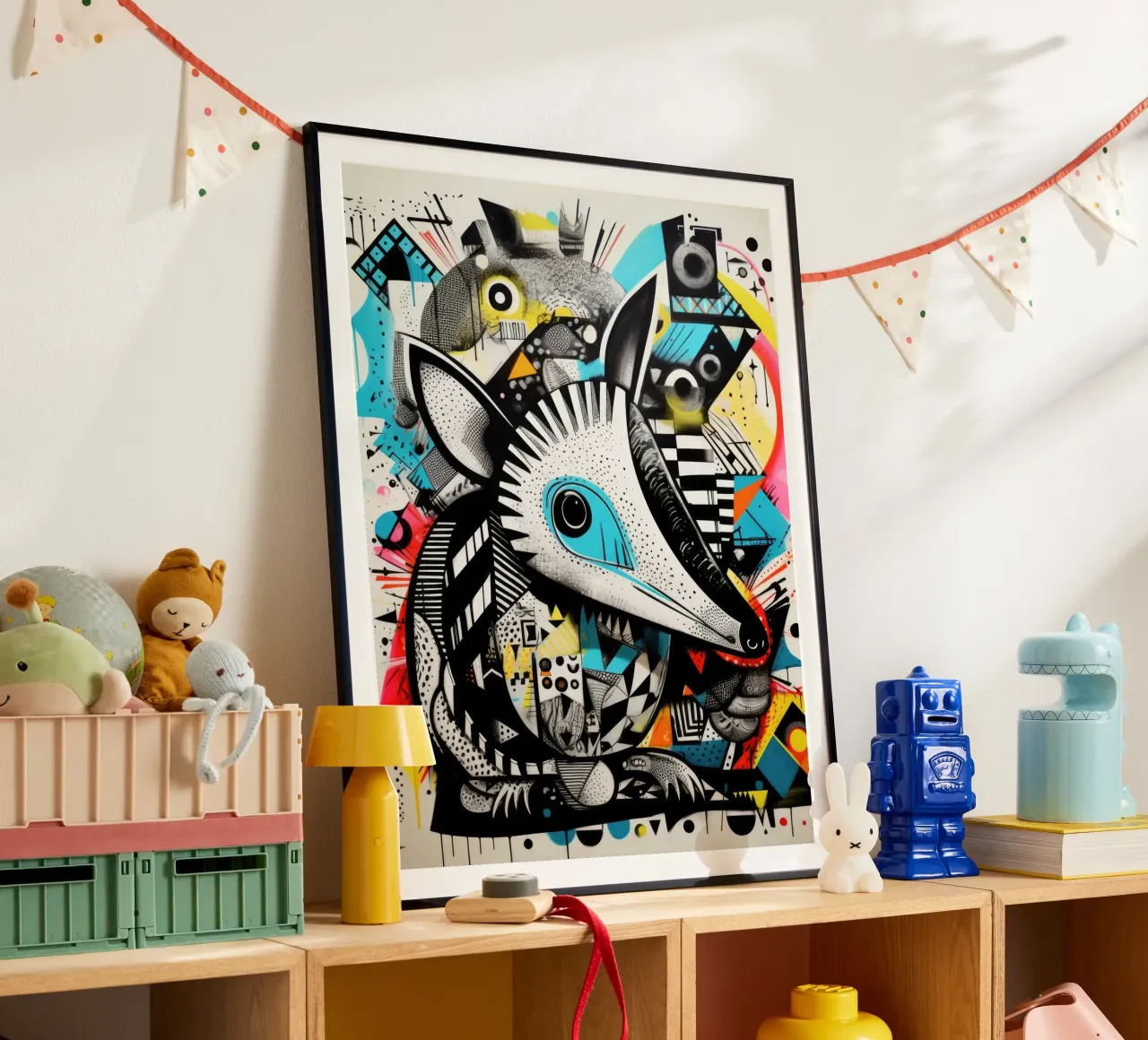 animali graffiti poster da Art Digital Visuel