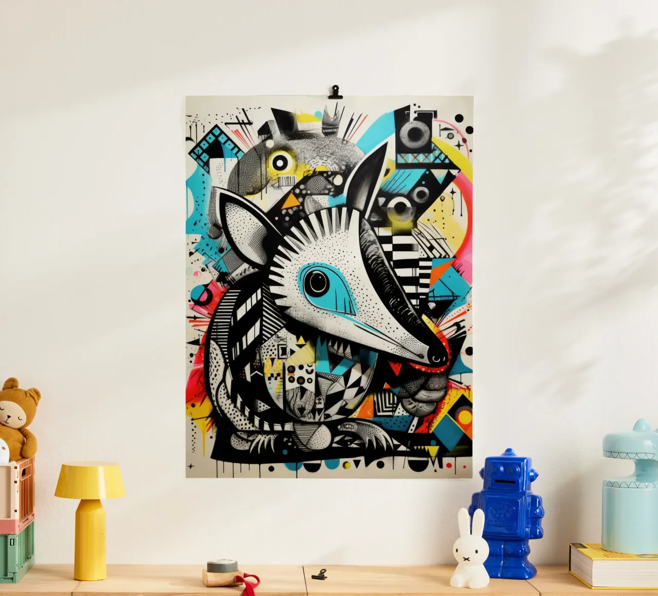 animali graffiti poster da Art Digital Visuel