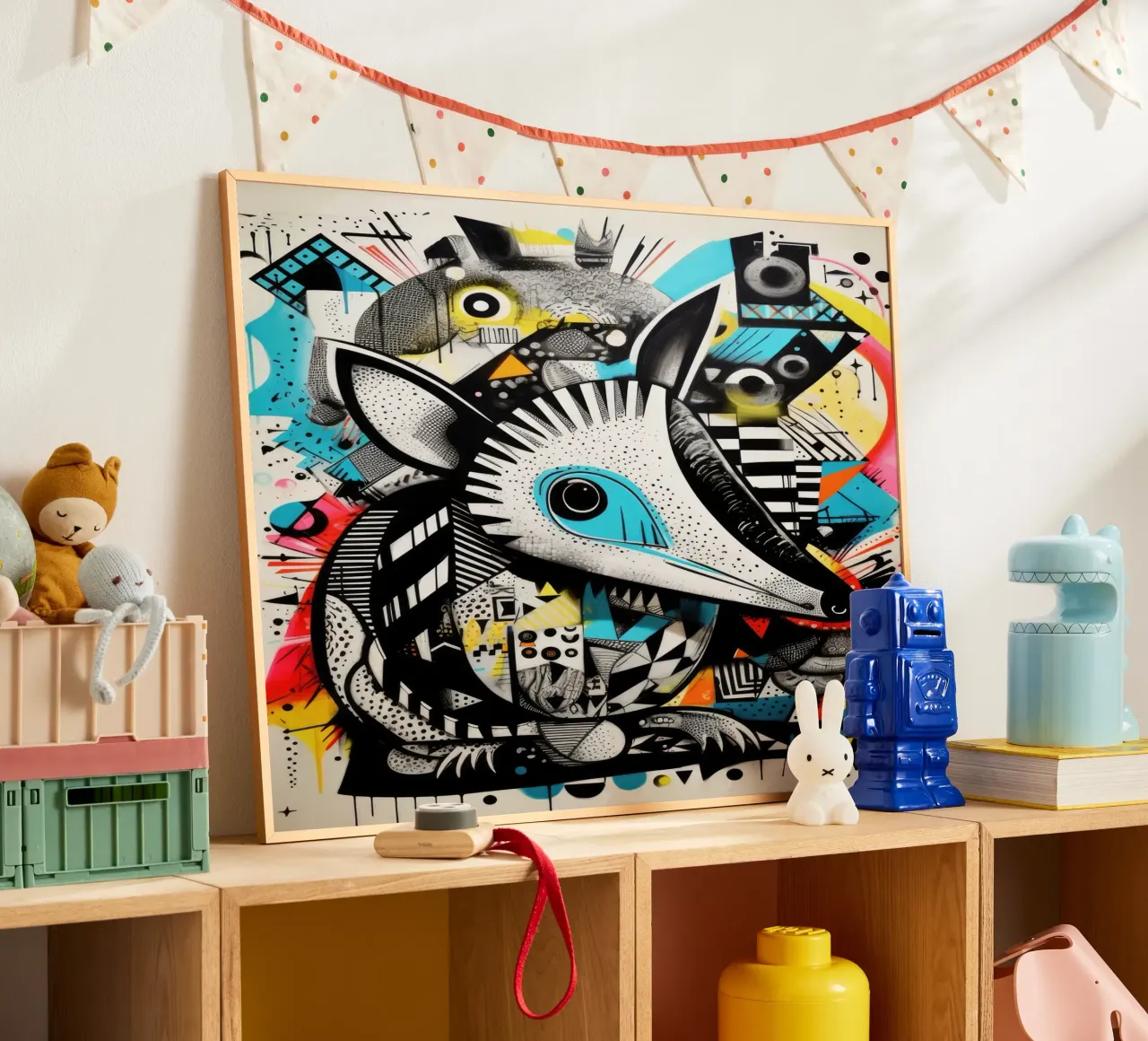 animali graffiti poster da Art Digital Visuel