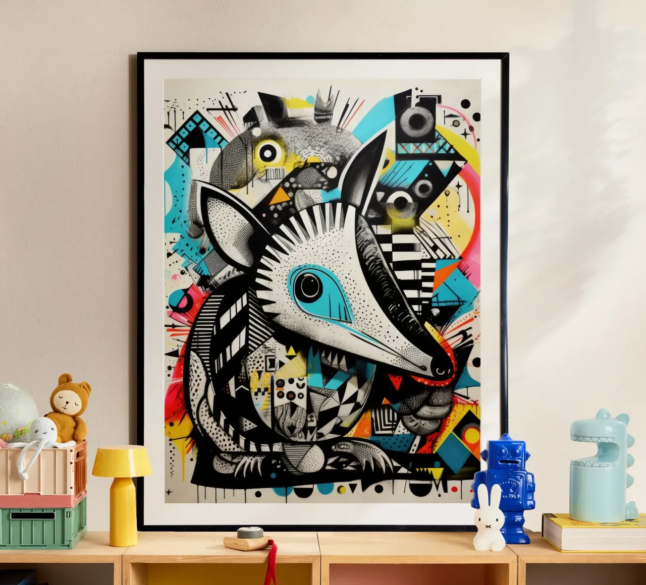 animali graffiti poster da Art Digital Visuel