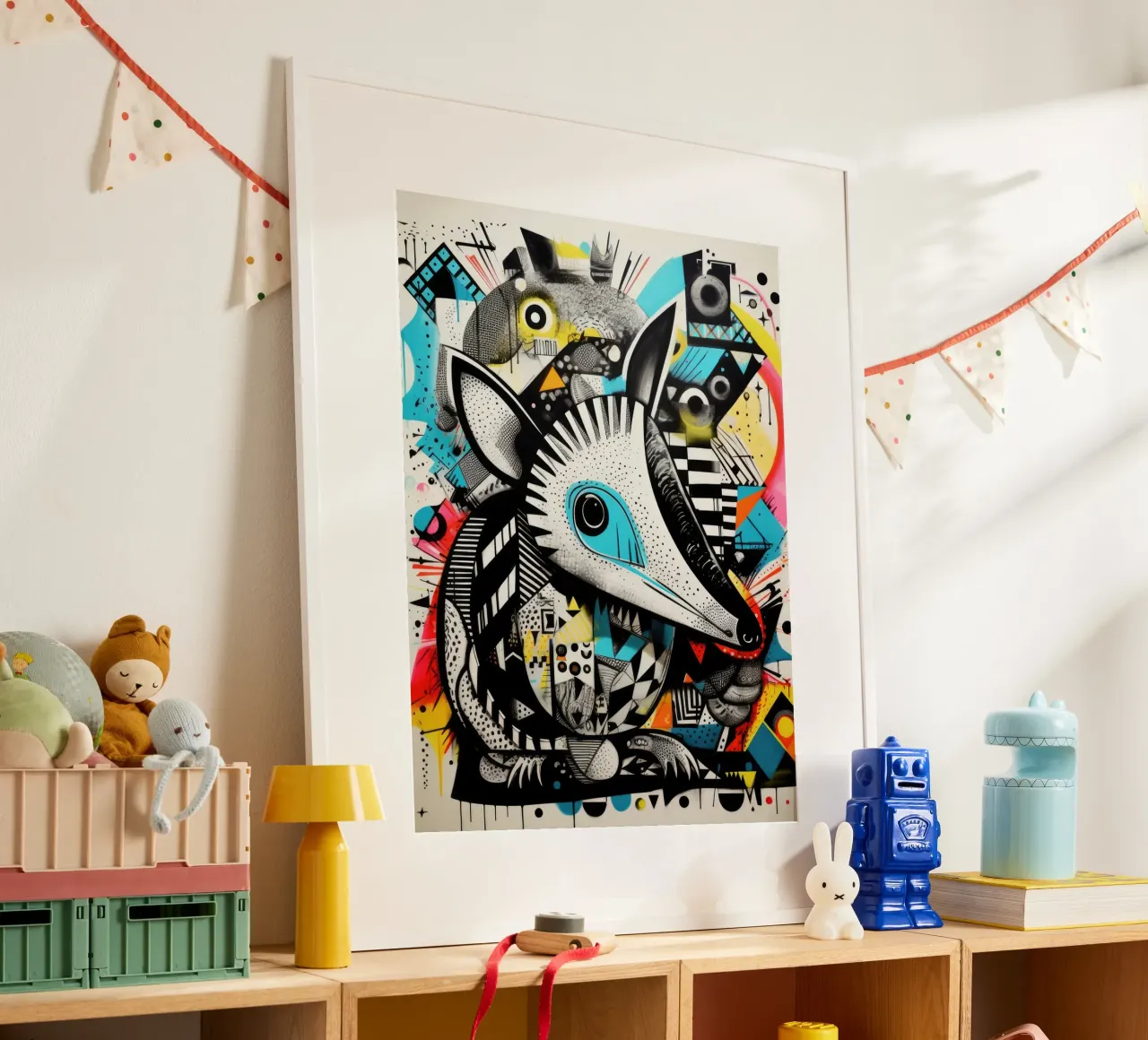 animali graffiti poster da Art Digital Visuel