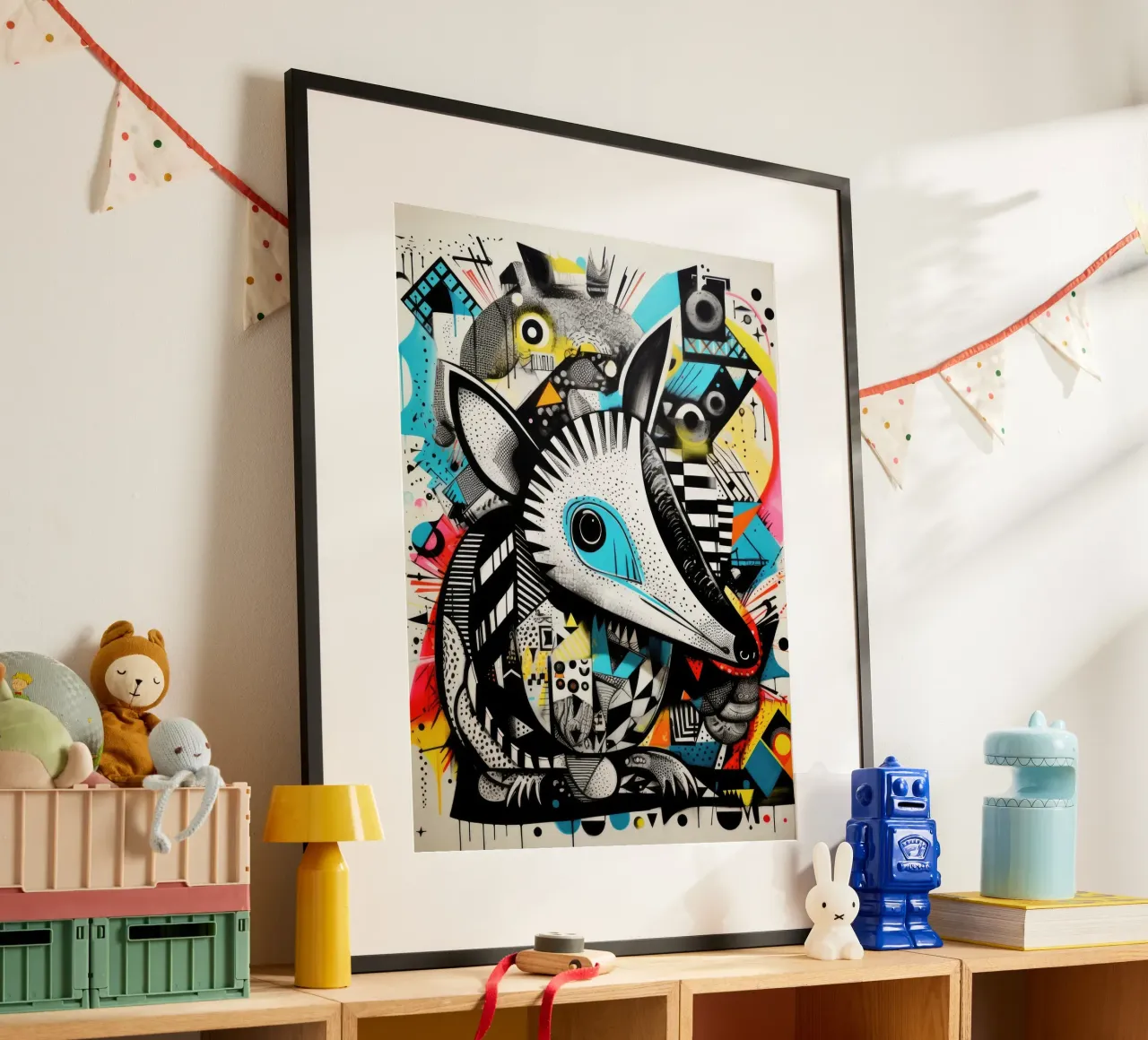 animali graffiti poster da Art Digital Visuel