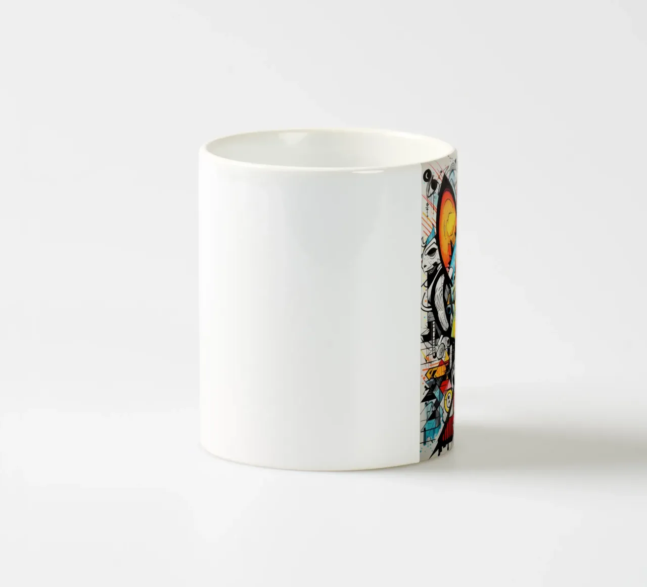 animali graffiti tazza in ceramica da Art Digital Visuel