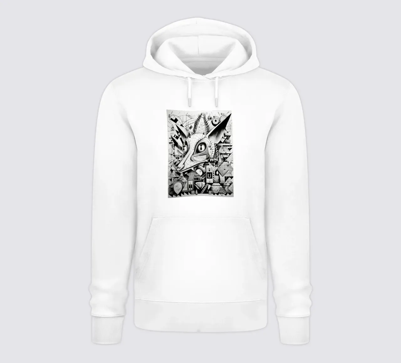 animali graffiti felpa con cappuccio da Art Digital Visuel