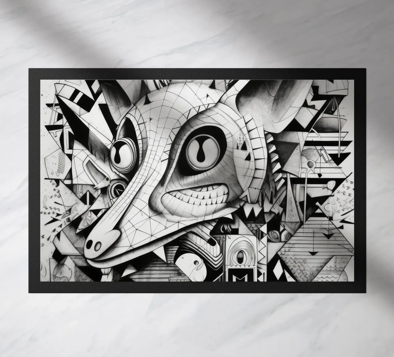 animali graffiti zerbino da Art Digital Visuel