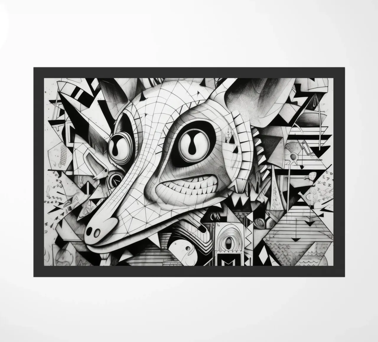 animali graffiti zerbino da Art Digital Visuel