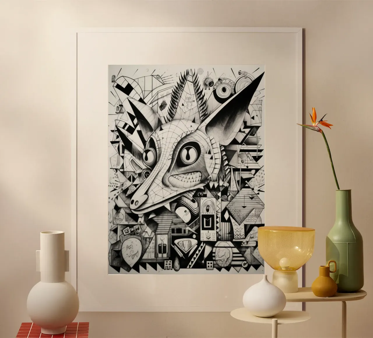 animali graffiti poster da Art Digital Visuel