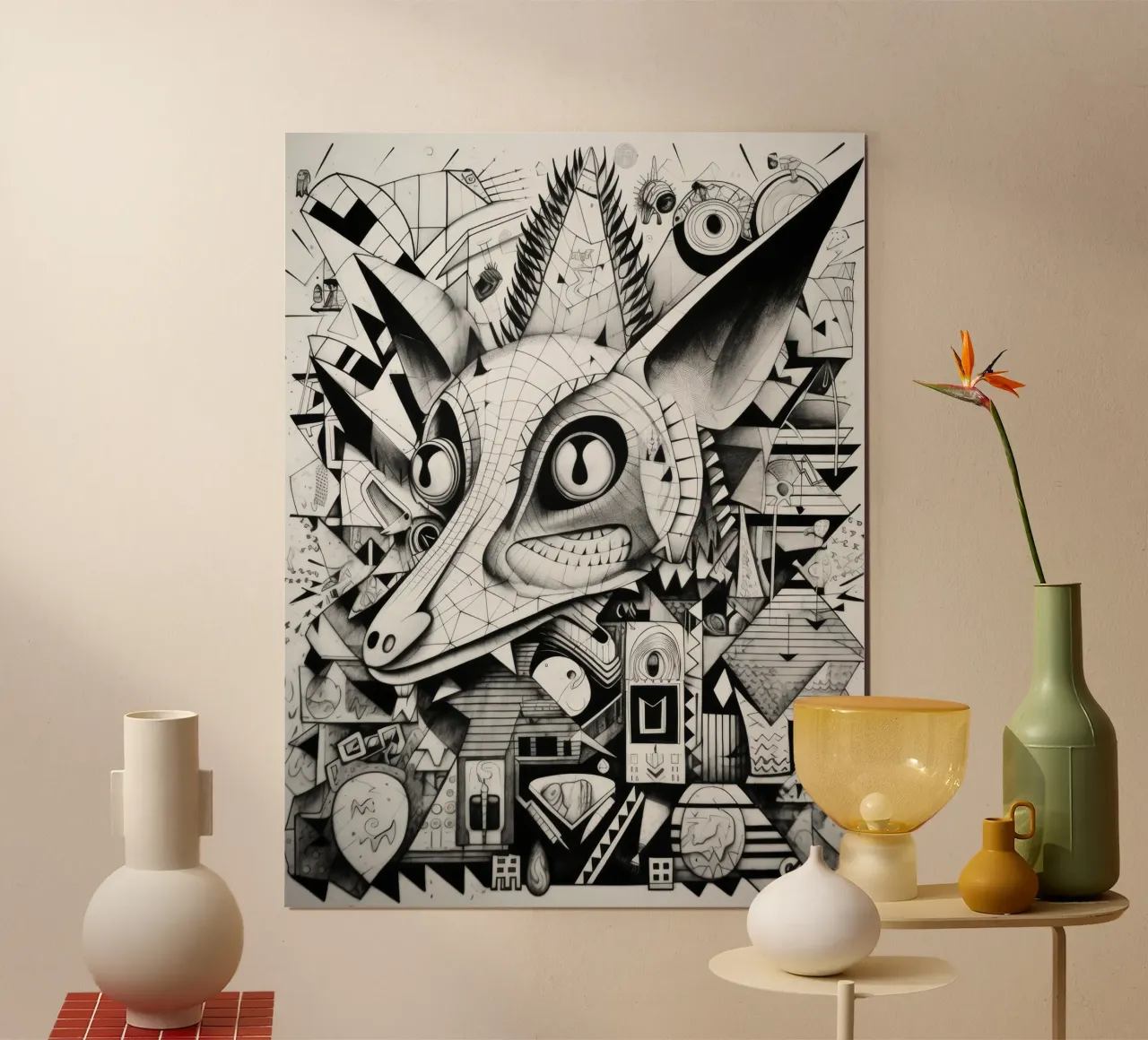 animali graffiti poster da Art Digital Visuel