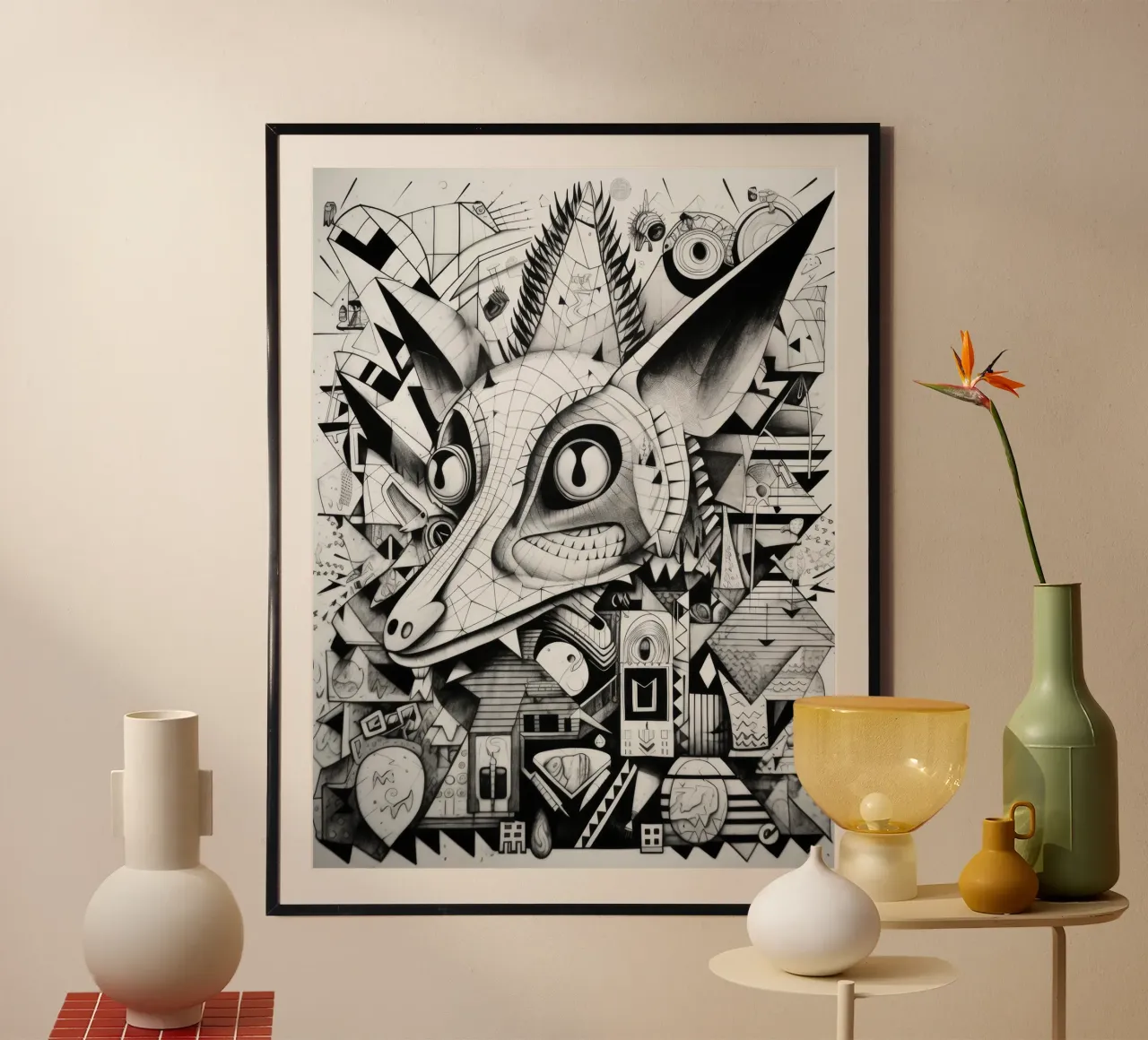 animali graffiti poster da Art Digital Visuel