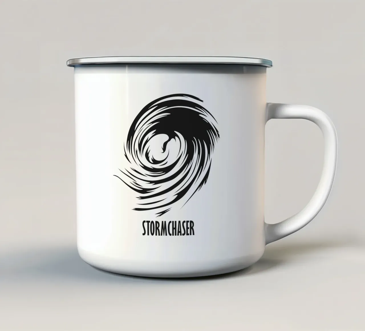 Stormchaser | Stormchaser | Camicia Logo tazza in smalto da Autofocus