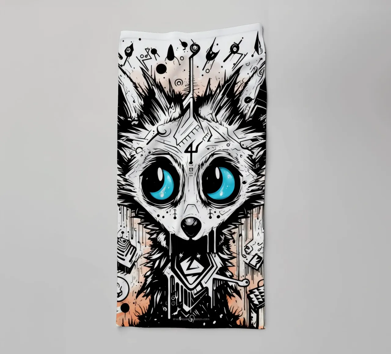 animali graffiti asciugamano da bagno da Art Digital Visuel