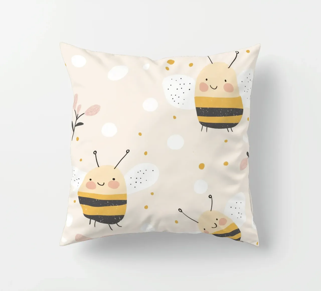 Happy Bees cuscino da treechild