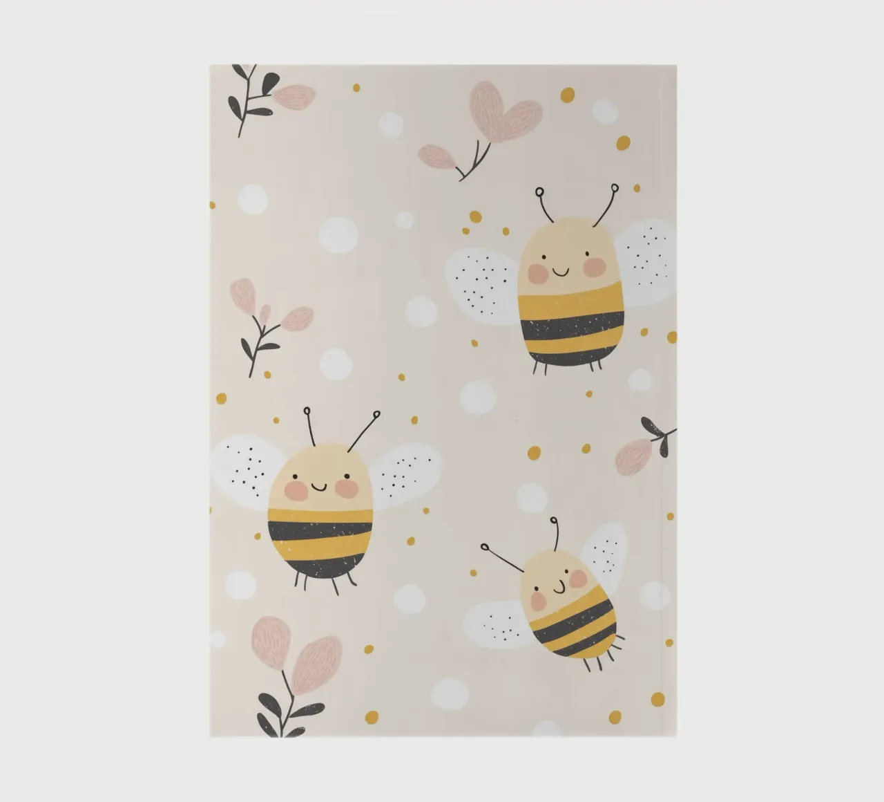 Happy Bees notebook by treechild