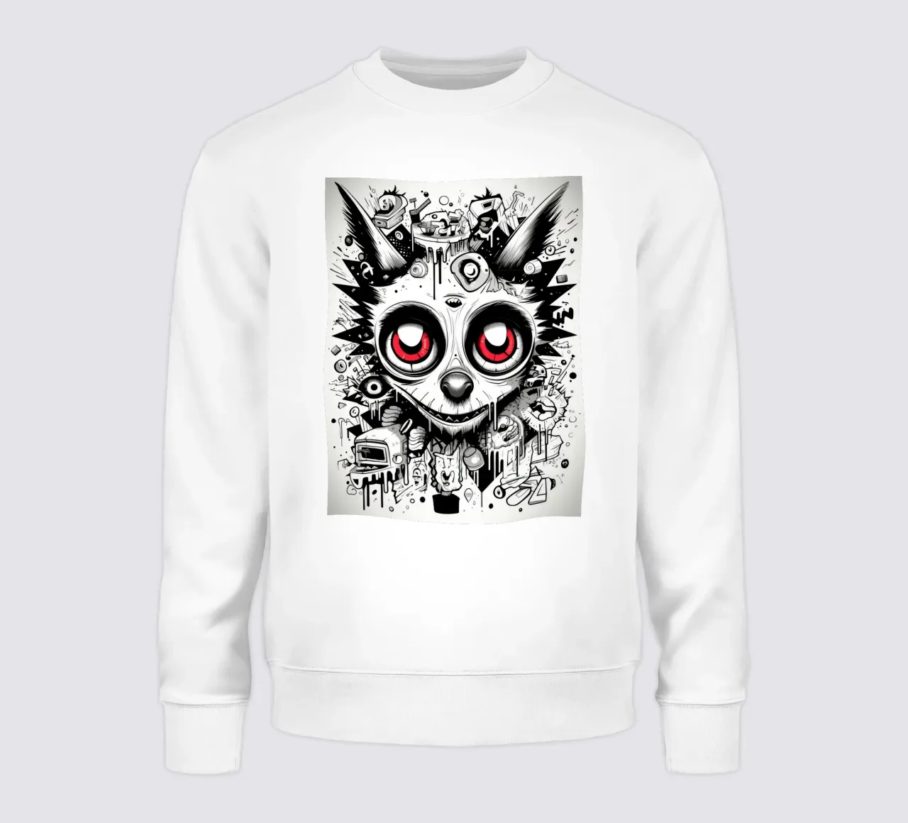 animali graffiti felpa da Art Digital Visuel