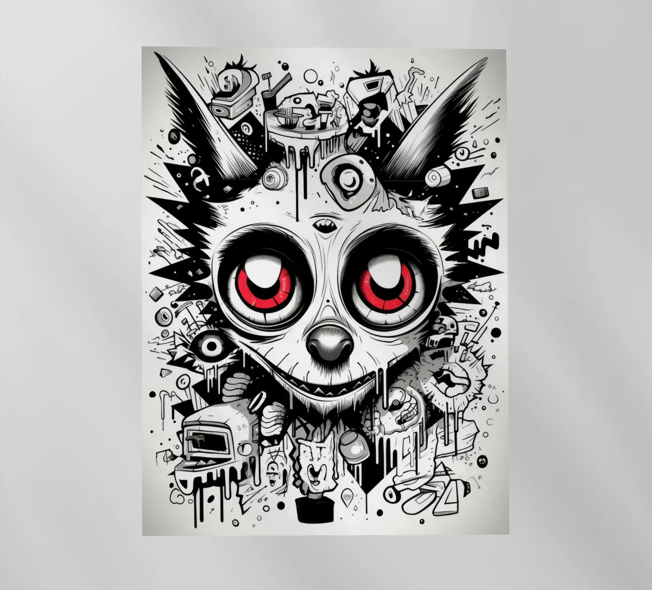 animali graffiti pellicola backlit da Art Digital Visuel