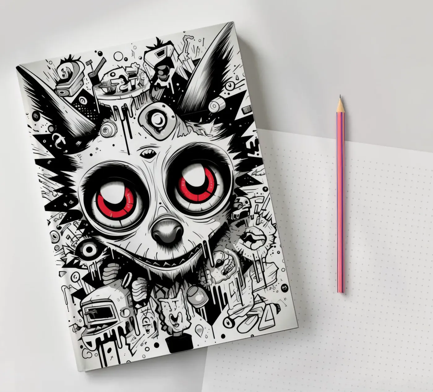 graffiti animals notebook by Art Digital Visuel