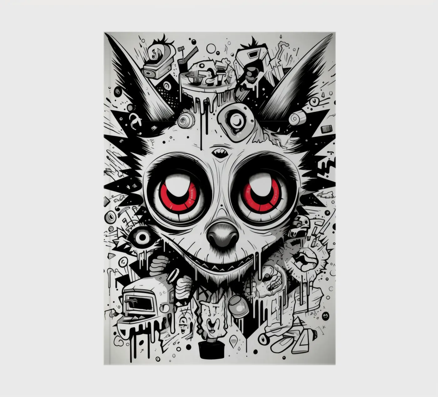 graffiti animals notebook by Art Digital Visuel