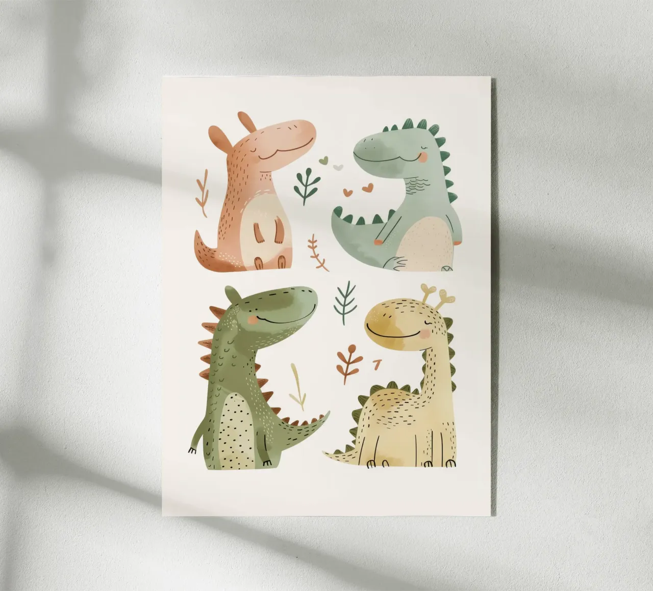 Happy Dinosaurs plexiglass da treechild