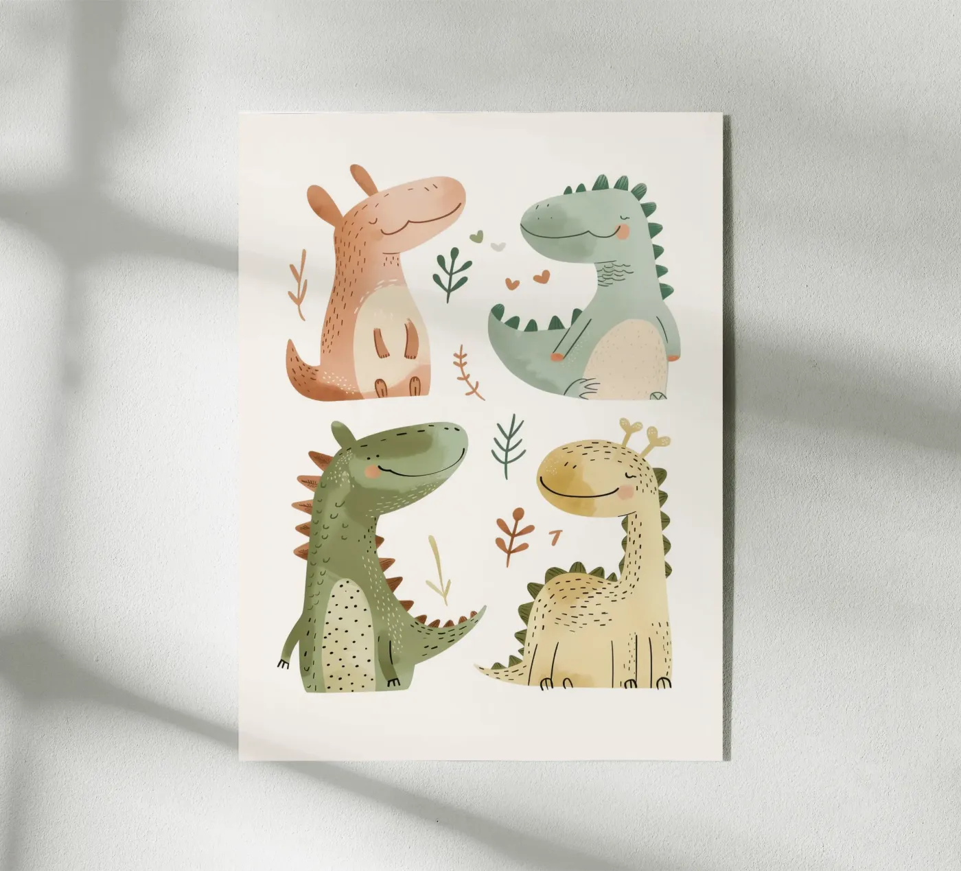 Happy Dinosaurs plexiglass da treechild