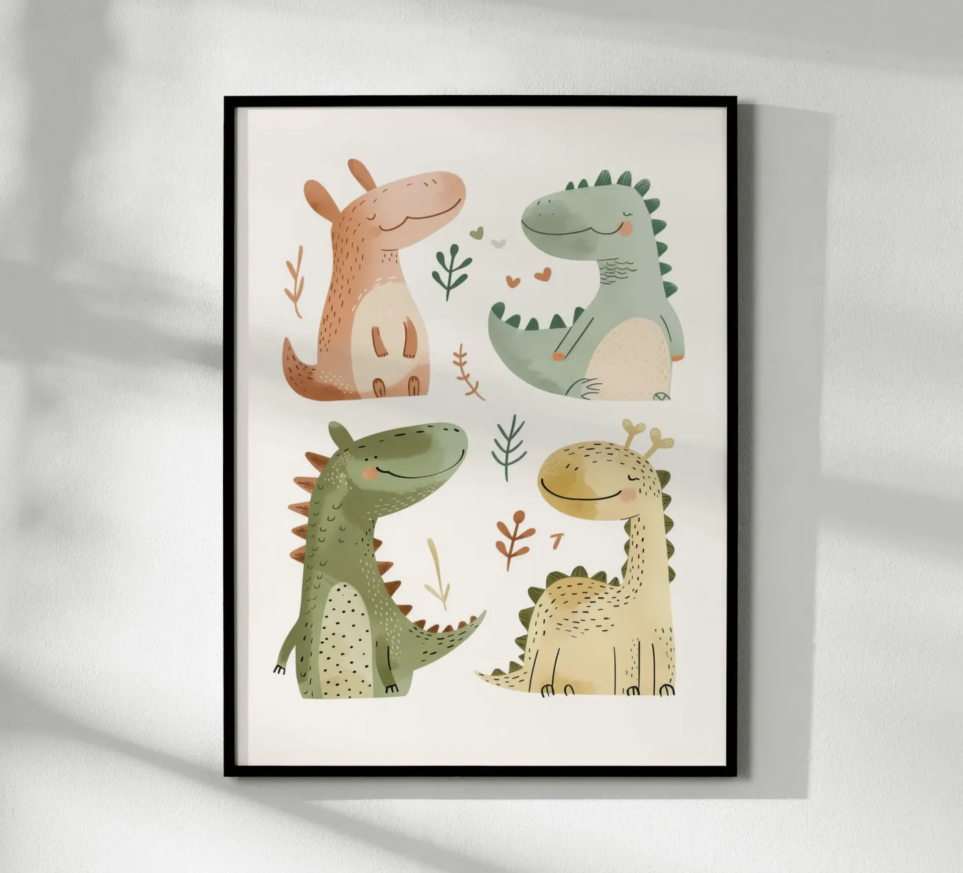 Happy Dinosaurs poster da treechild