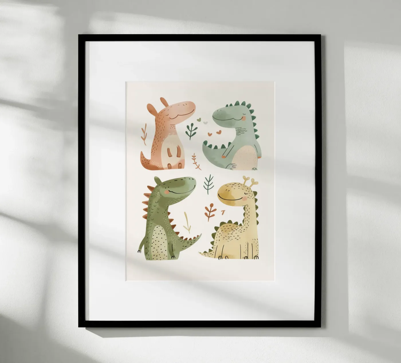 Happy Dinosaurs poster da treechild