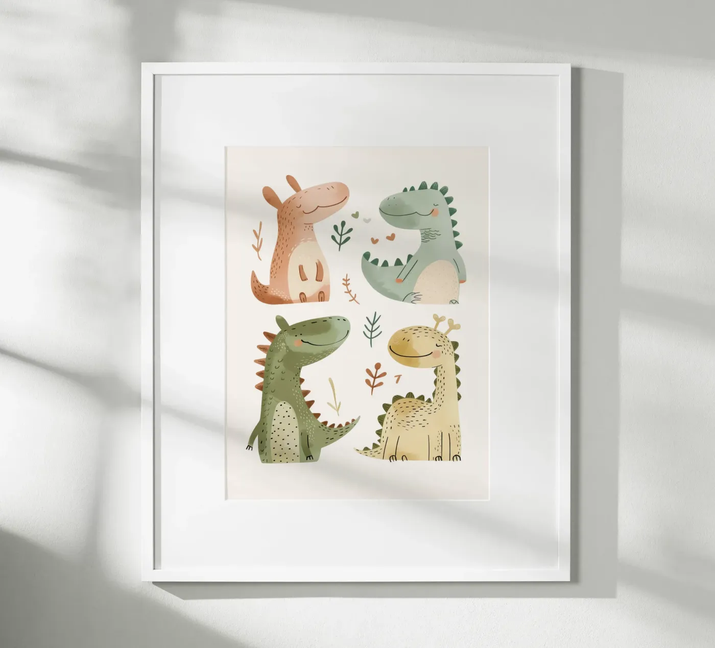 Happy Dinosaurs poster da treechild