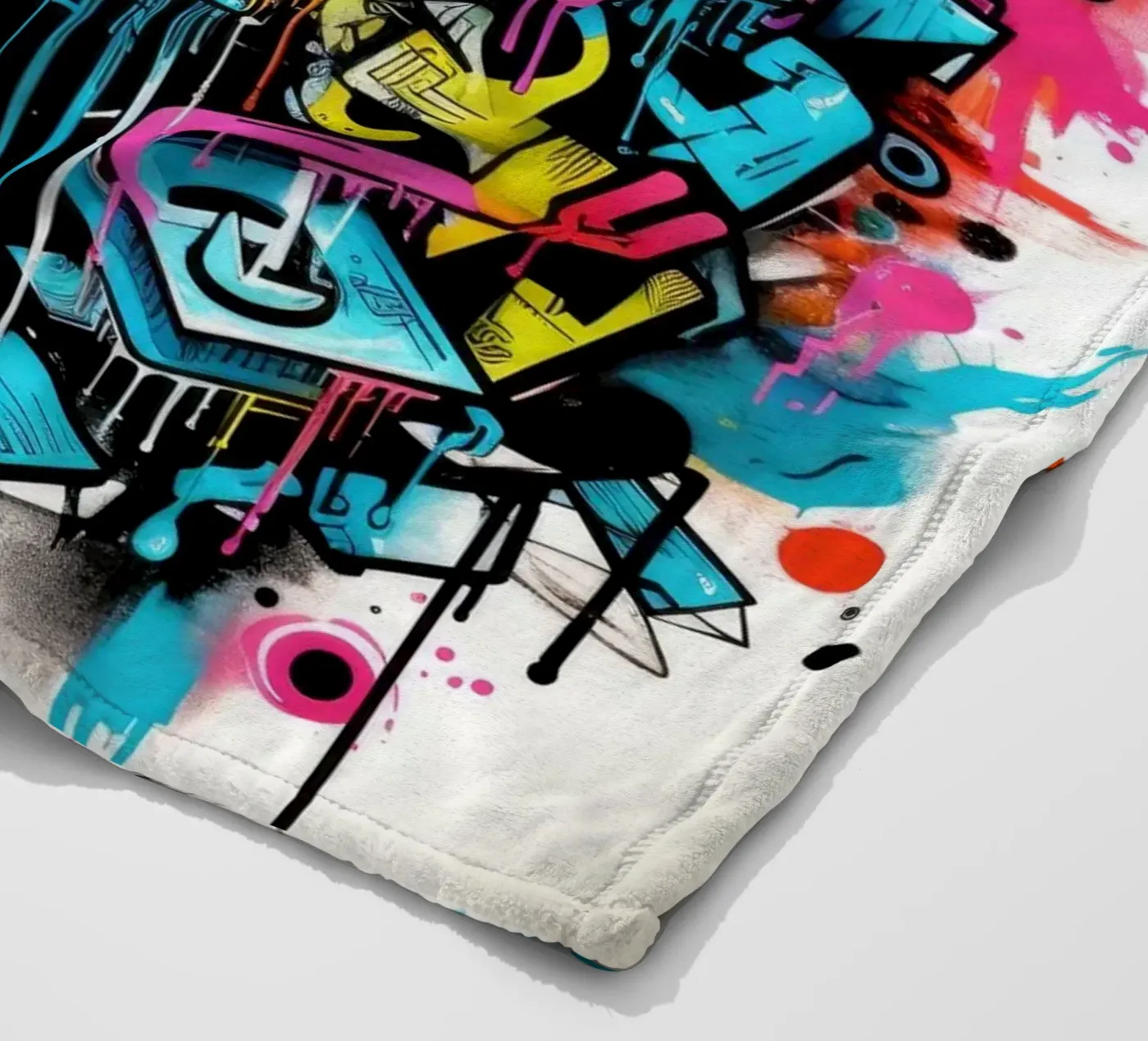 graffiti animals coperta in pile da Art Digital Visuel