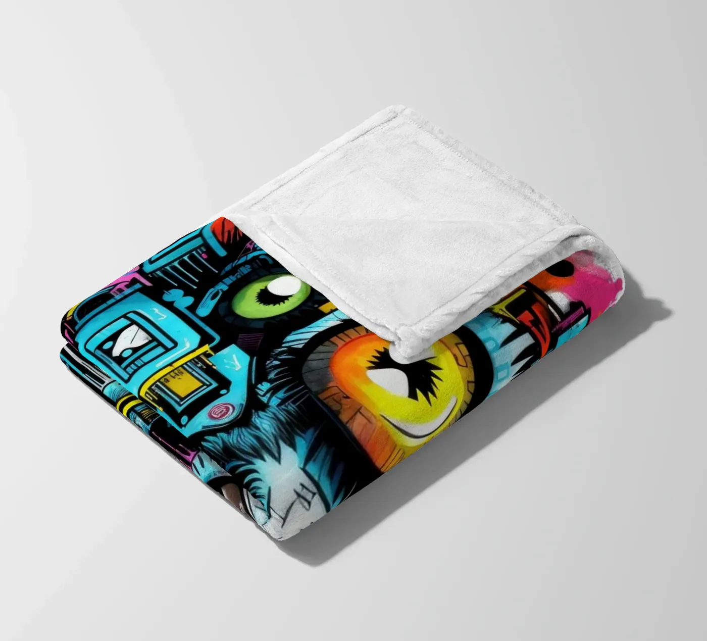 graffiti animals coperta in pile da Art Digital Visuel