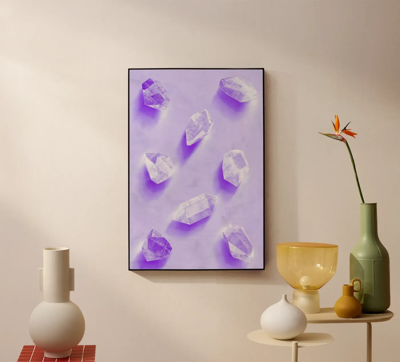 Stones Acryl-Glas von STUDIO LEEMO