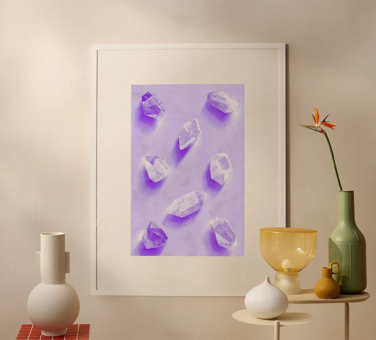 Stones poster van STUDIO LEEMO