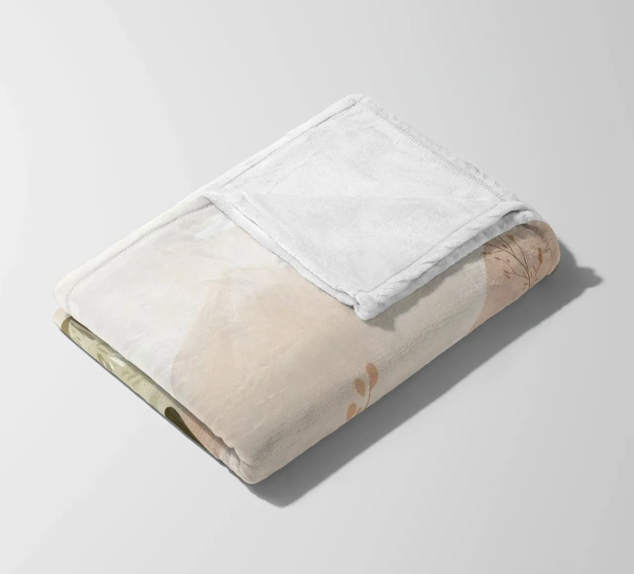 Pastel Landscape fleece blanket by treechild