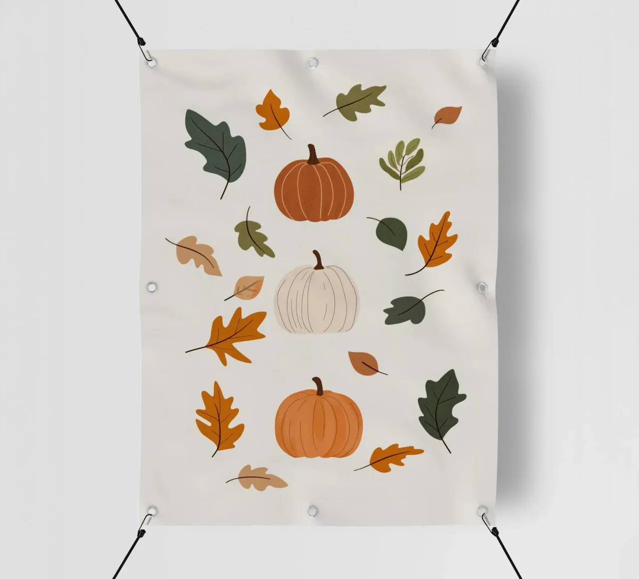 Autumn Pumpkins telo in pvc da treechild