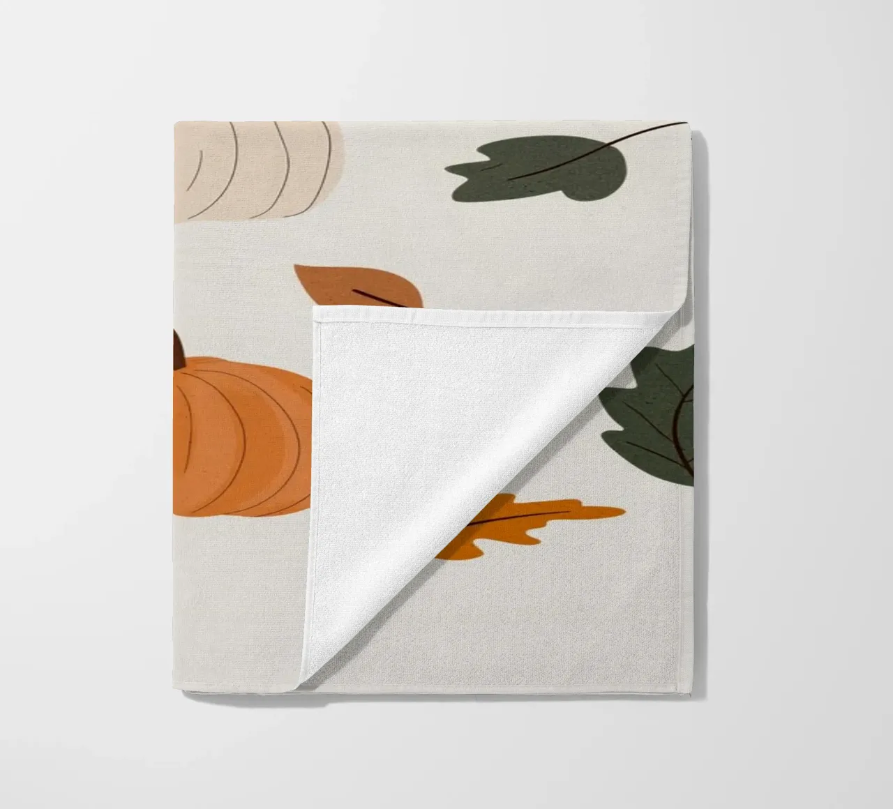 Autumn Pumpkins serviette de plage de treechild
