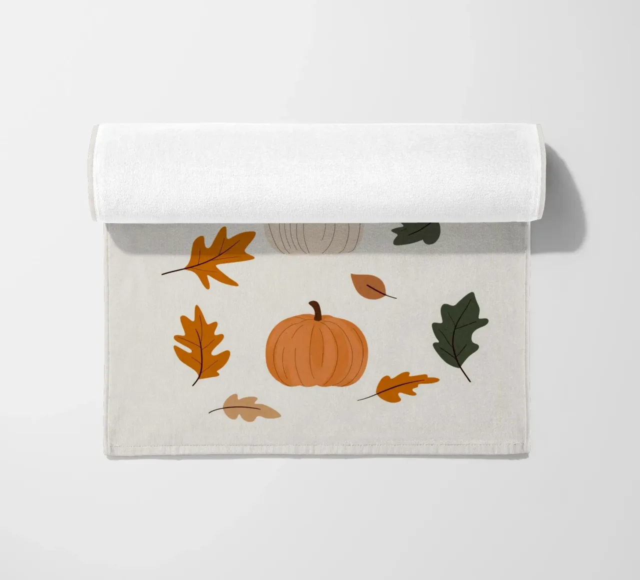 Autumn Pumpkins serviette de plage de treechild