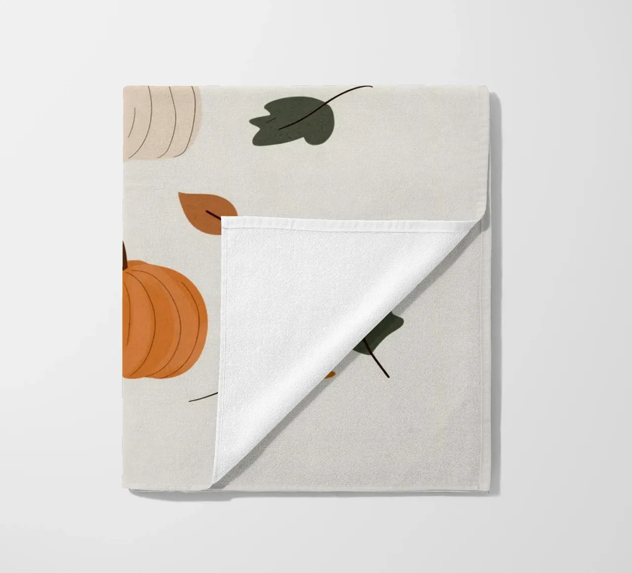 Autumn Pumpkins serviette de plage de treechild