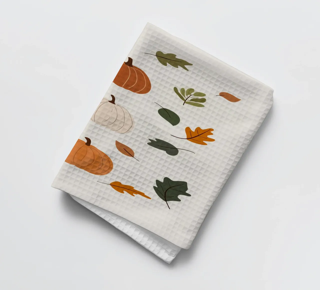 Autumn Pumpkins Geschirrtuch von treechild